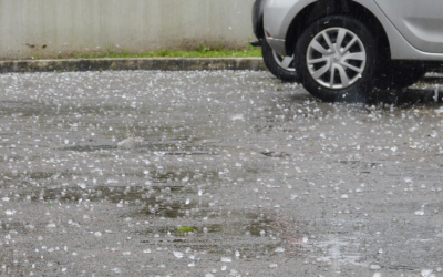 Cuidados com o carro na chuva de granizo