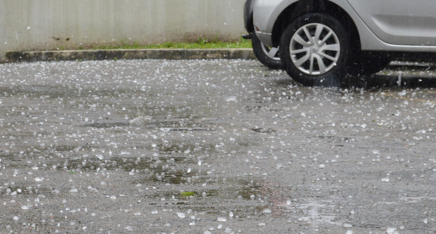 Cuidados com o carro na chuva de granizo